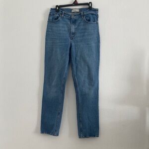 Abercrombie & Fitch Straight Leg Blue Jeans